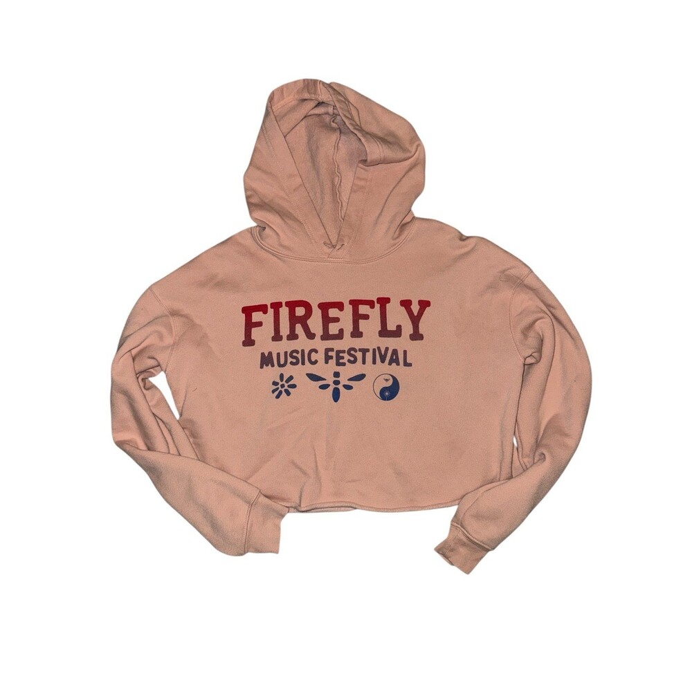 Firefly Music Festival Crop Hoodie Size Medium